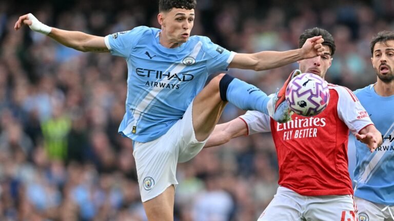 Premier League title race tracker: Remaining schedules, predicted points as Arsenal aim to hold first place