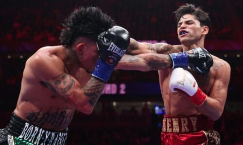 Ryan Garcia wrests Mario Barrios' WBC title in one-sided win