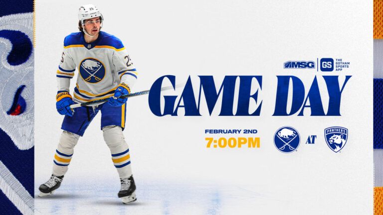 Sabres at Panthers | How to watch, lineup notes, and storylines