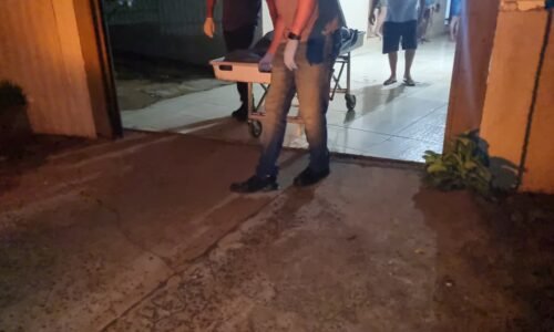Samu constata morte de mulher no Bairro Morumbi em Cascavel
