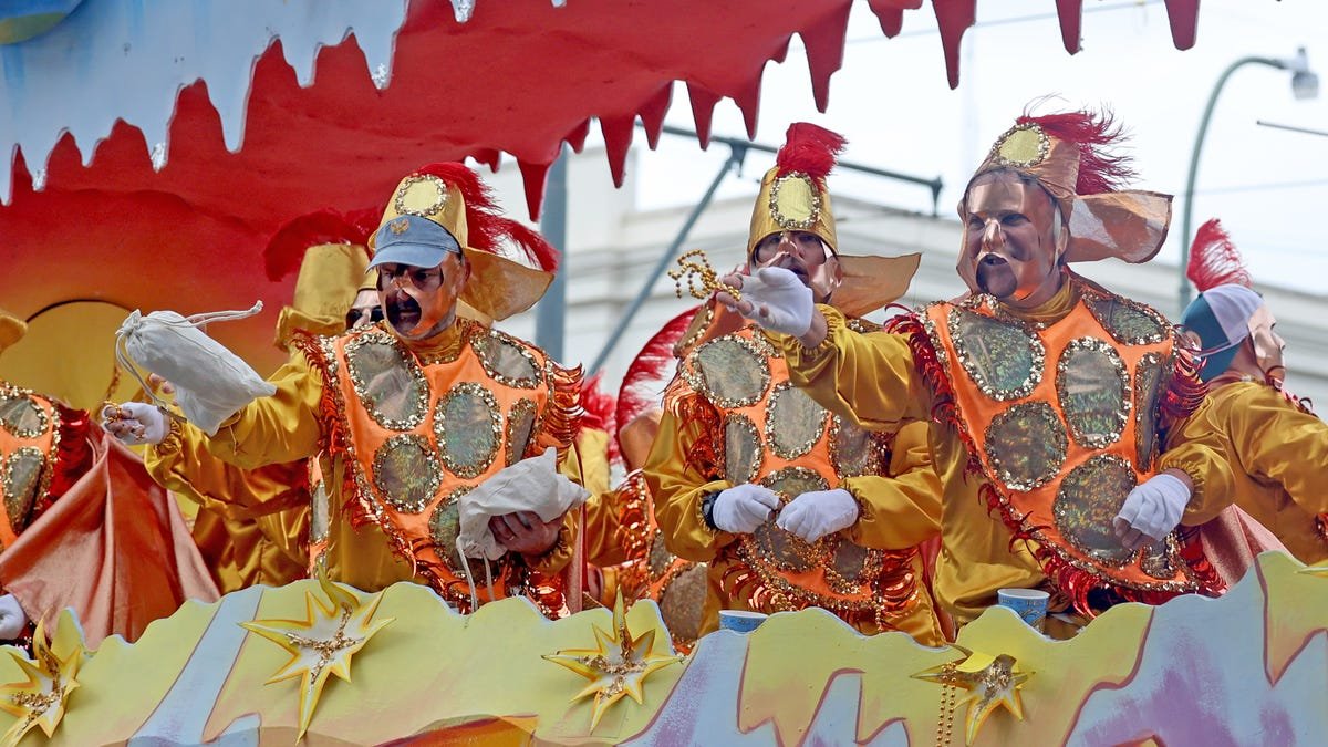 See Mardi Gras 2026 New Orleans parade schedule for Feb. 16, Feb. 17