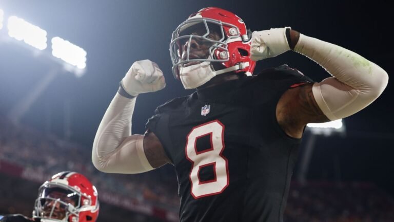 Source: Falcons plan to place franchise tag on TE Kyle Pitts