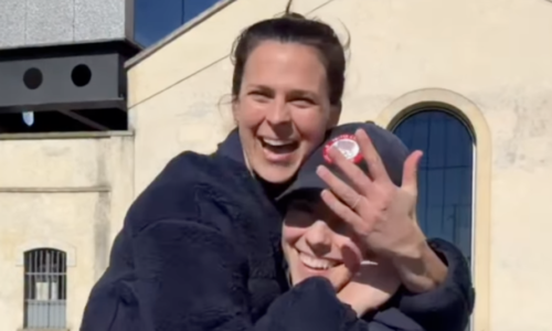 Team USA's Knight, Bowe get engaged at the Olympics