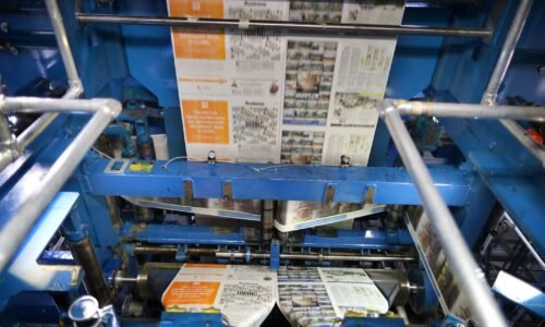 Boston Globe print subscribers will have to settle only for the snow globe outside their windows Tuesday, as the paper will not have a print edition ready for the morning.
