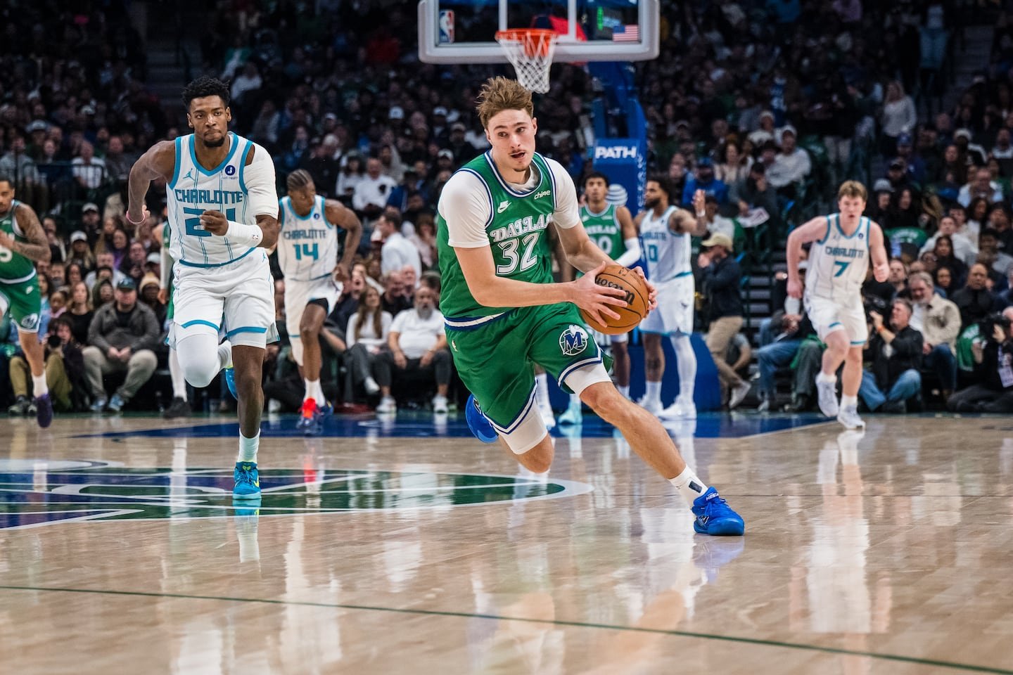 Cooper Flagg set a record for most points by a teenager in an NBA game when he scored 49 against the Hornets last week.