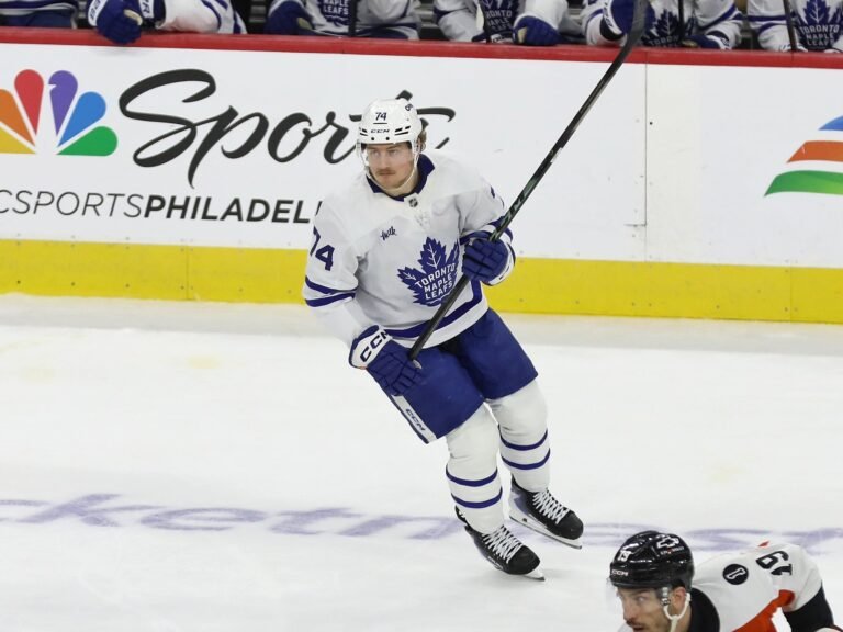 Bobby McMann Toronto Maple Leafs