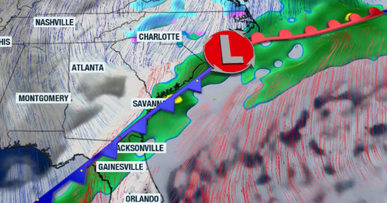 Two fronts coming: icy conditions first, then low wind chills