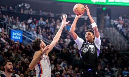 Utah Jazz rookie Ace Bailey is developing at his own pace this season