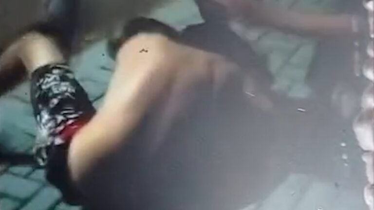 Vídeo mostra jovem apanhando de grupo no Terminal Leste, em Cascavel
