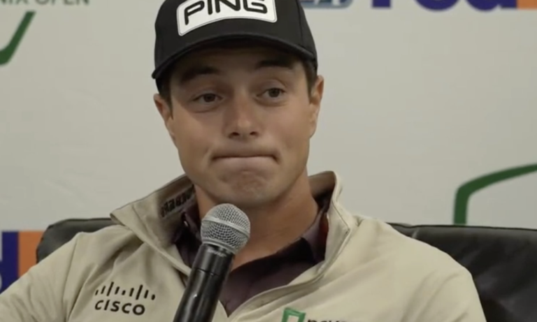 Viktor Hovland teases new driver shaft and head combo – GolfWRX
