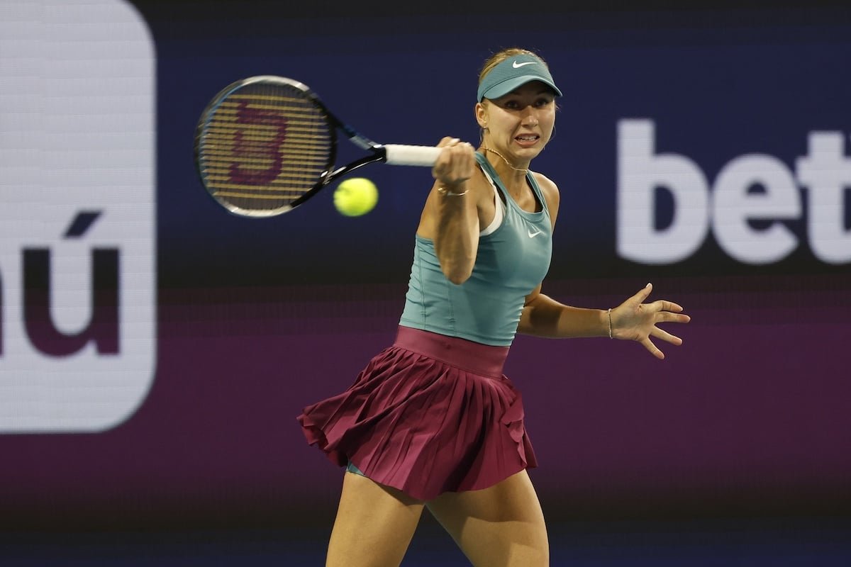 Anastasia Potapova ahead of WTA Cluj-Napoca.