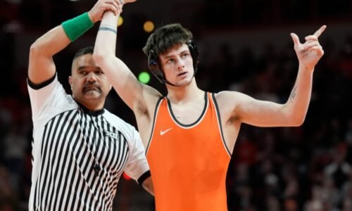 Where to watch Oklahoma State vs Iowa wrestling today on TV, streaming