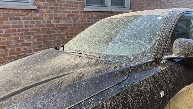 Why Chicago had dust on cars Wednesday: Smoke from Oklahoma Ranger Road Fire in atmosphere, making for 'dirty rain' Wednesday