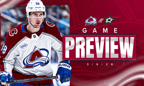 A Tilt in Texas | Colorado Avalanche