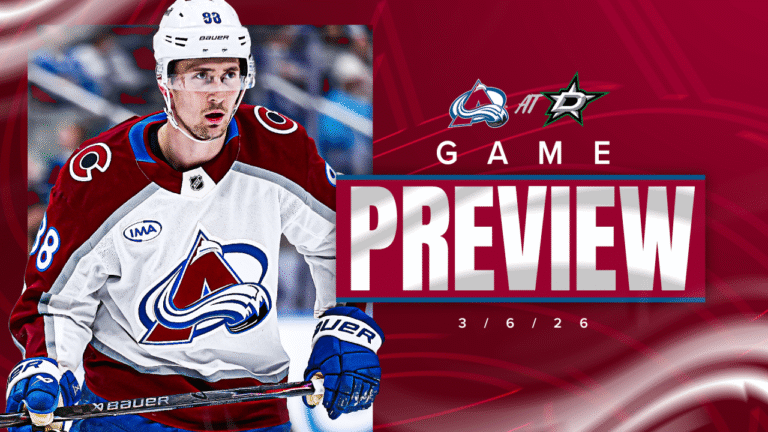 A Tilt in Texas | Colorado Avalanche