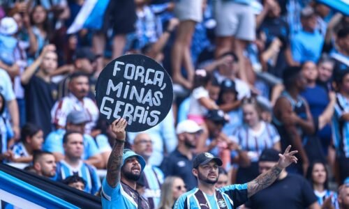 Alentaço solidário leva 5 mil torcedores à Arena antes do Gre-Nal 450