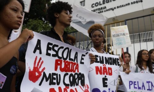 Alunos do Pedro II pedem aulas para enfrentar a violência de gênero