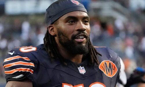 Bears re-sign LT Braxton Jones to 1-year contract