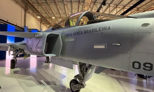 Brasil apresenta 1º caça supersônico montado no país; F-39 Gripen alcança duas vezes a velocidade do som