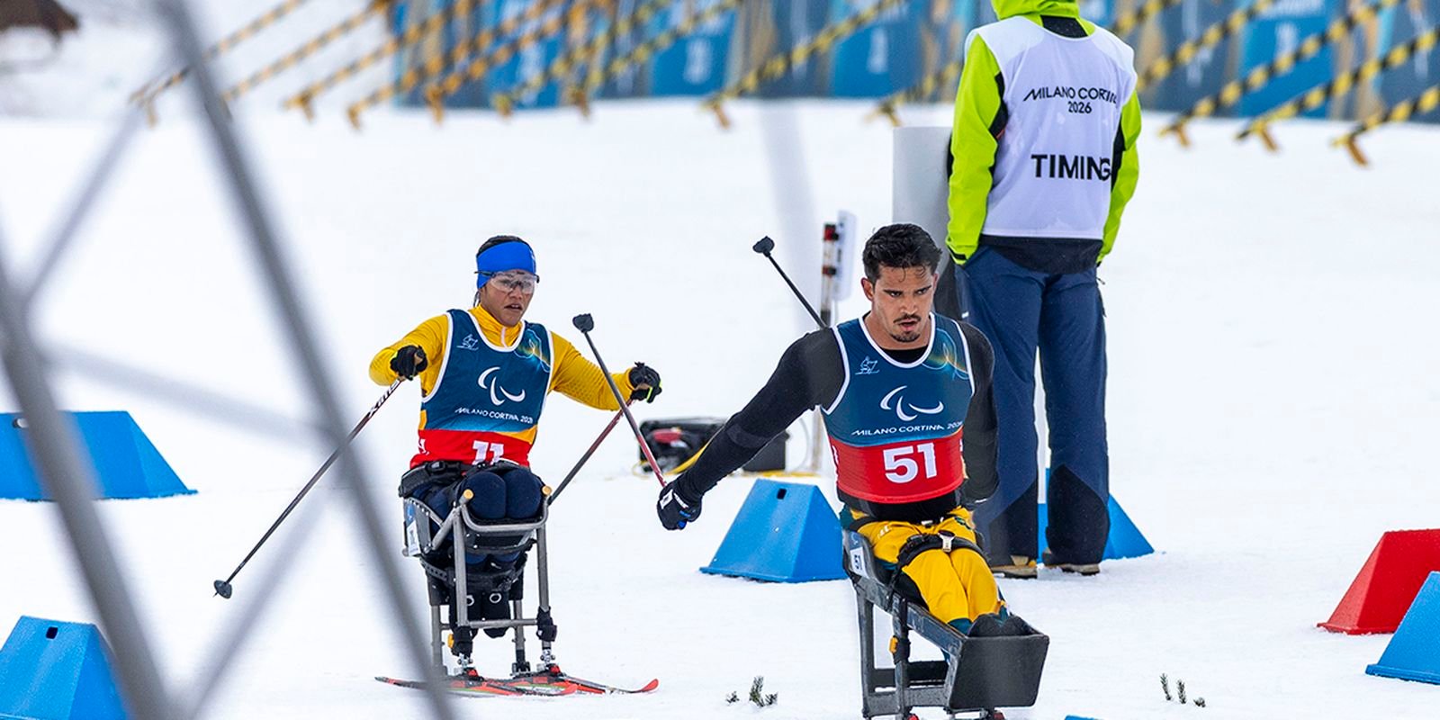 Brasil encerra Paralimpíada de Inverno histórica em Milão-Cortina