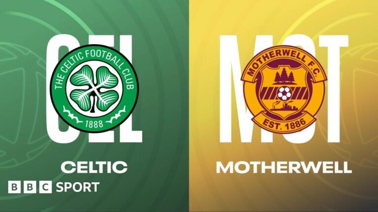 Celtic vs Motherwell: Scottish Premiership updates & match report