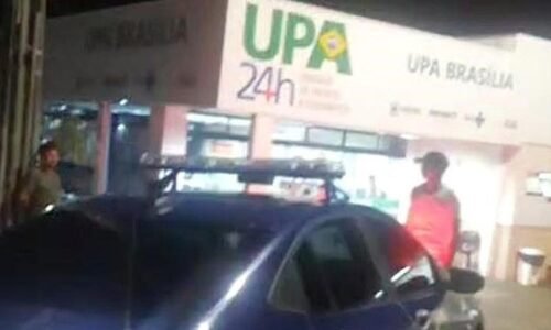 Cenas mostram tensão de quem levou vítima baleada até a UPA