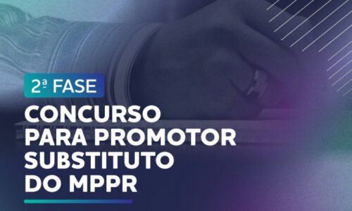 Começam nesta segunda-feira as provas da segunda fase do concurso público para o cargo de promotor substituto do MPPR