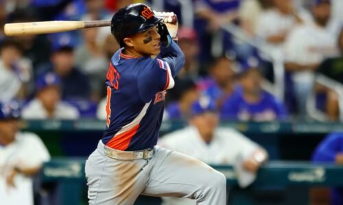 Druw Jones gets big hit for Netherlands with father Andruw Jones as manager
