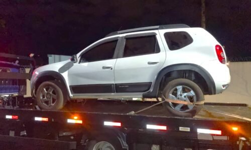 Duster furtada em Ubiratã é recuperada após fuga e perseguição em Cascavel