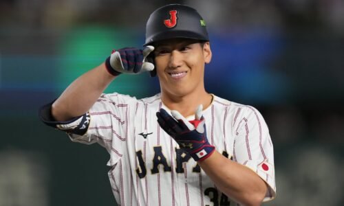 The Red Sox' Masataka Yoshida has been a standout in the World Baseball Classic for Japan.