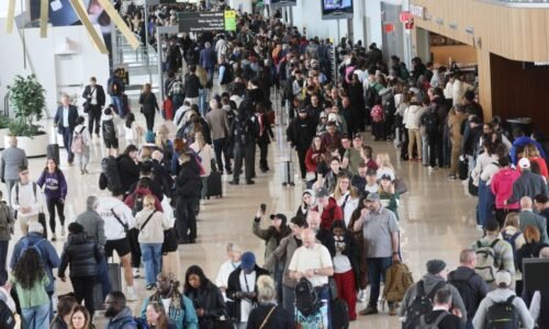 ICE agents take bigger role amid long TSA lines at airports