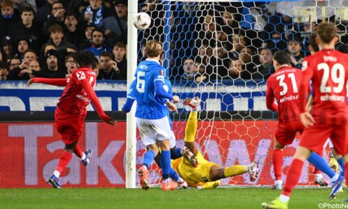 LIVE: Racing Genk ontsnapt tot twee keer toe aan vroege achterstand, openingstreffer Freiburg afgekeurd voor buitenspel
