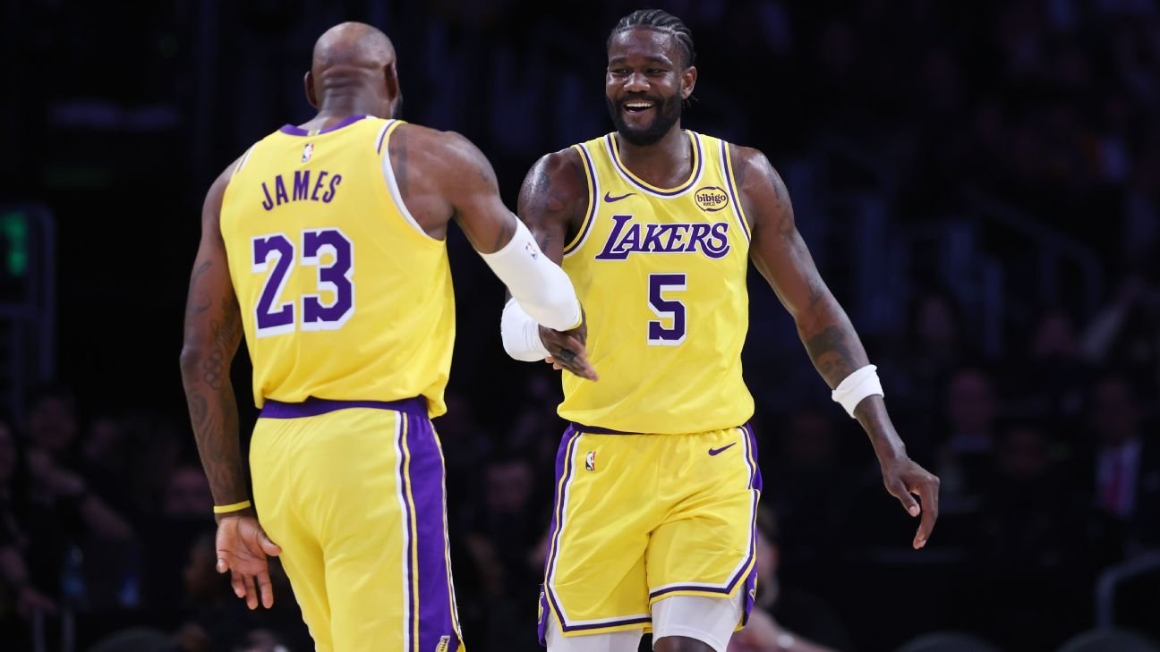 Lakers' LeBron James, Deandre Ayton miss game vs. Pacers