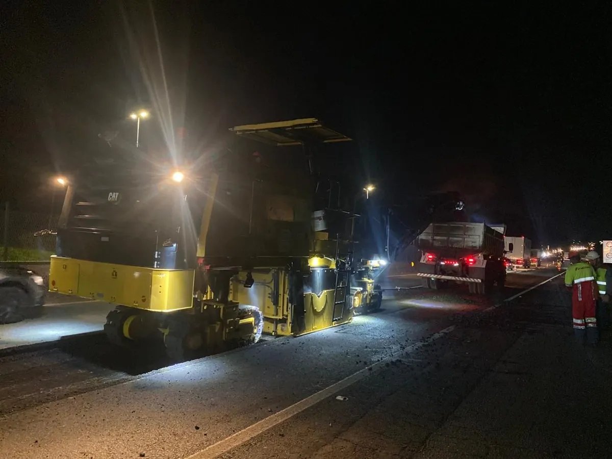 Obras na BR-376 e BR-116 causam bloqueios nesta segunda