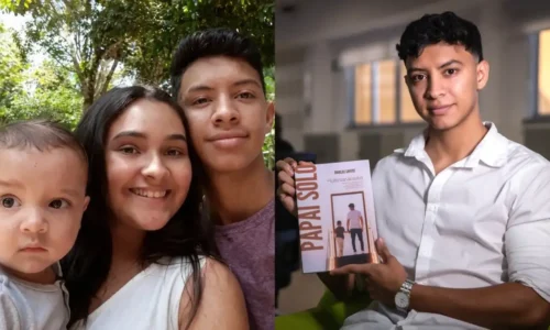 Pai solo aos 15, Douglas Santos conta história em livro após perder companheira em Tianguá - Verso