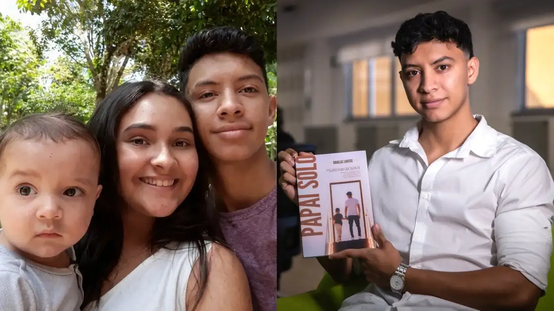 Pai solo aos 15, Douglas Santos conta história em livro após perder companheira em Tianguá - Verso