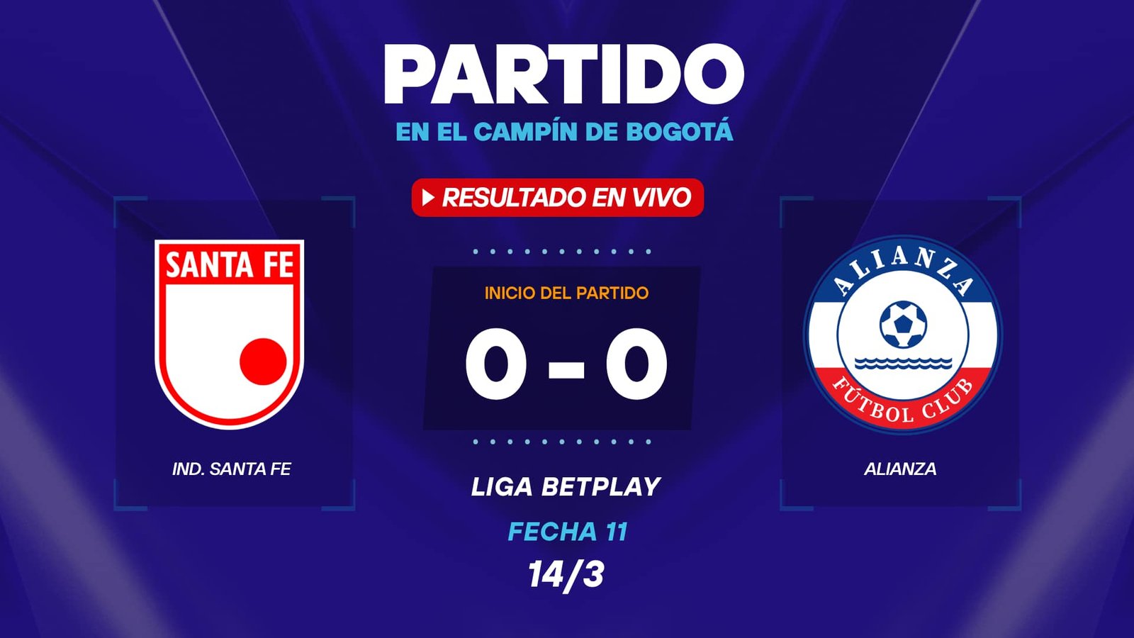 Resultado EN VIVO y goles