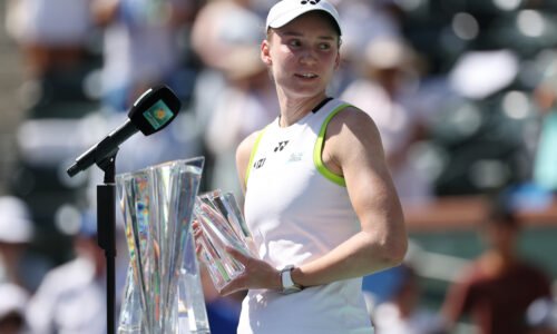 Rybakina up to No. 2, Gibson soars into Top 100