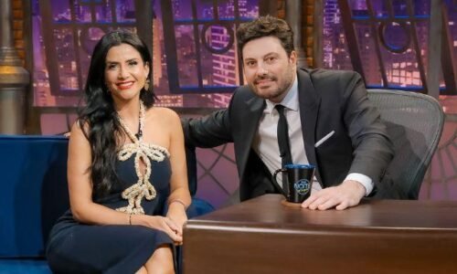 SBT TV | Patricia Salvador relembra carreira construída ao lado de Silvio Santos no "The Noite"