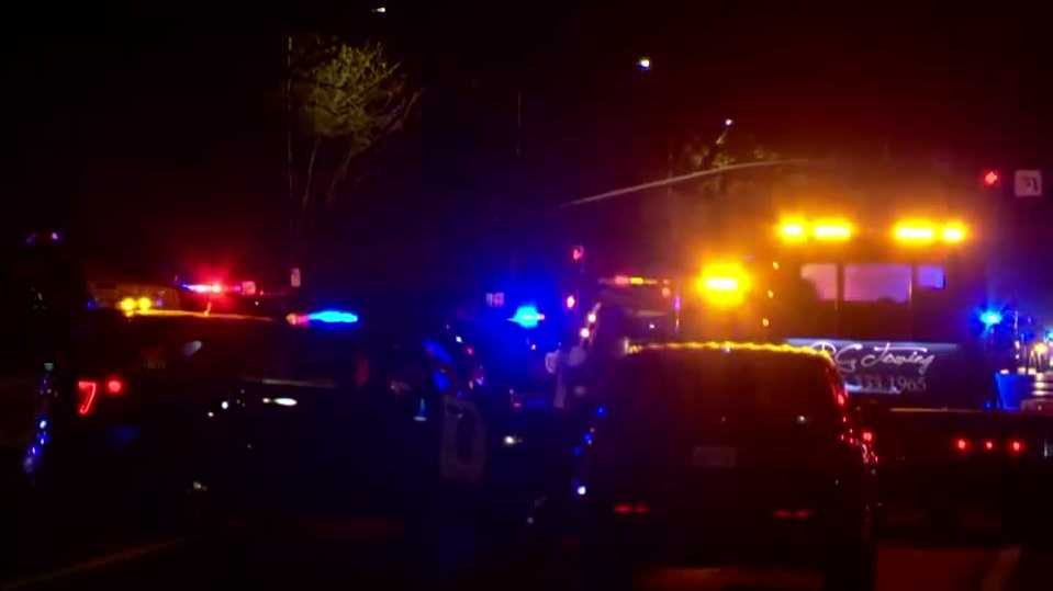 Sacramento police department vehicle involved in collision in south Natomas