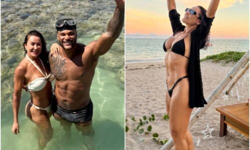 Scheila Carvalho curte férias em Alagoas com Tony Salles; fotos