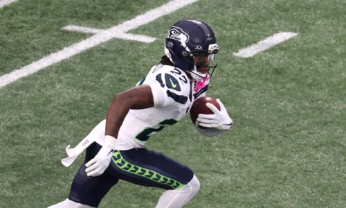 Seattle Seahawks WR Rashid Shaheed...