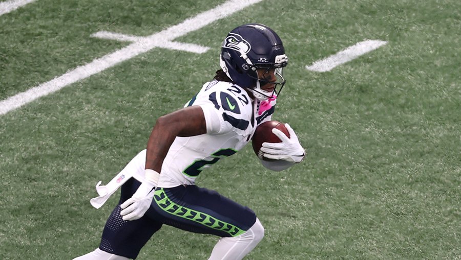 Seattle Seahawks WR Rashid Shaheed...