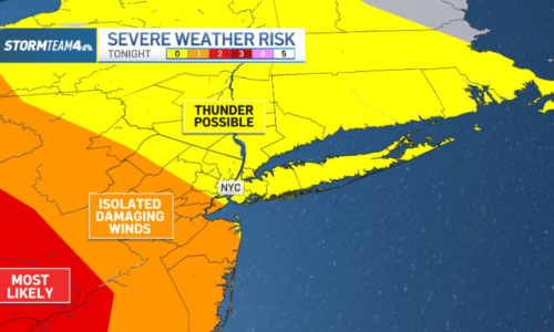 Severe weather threatens NJ today; are we getting snow tomorrow? – NBC New York