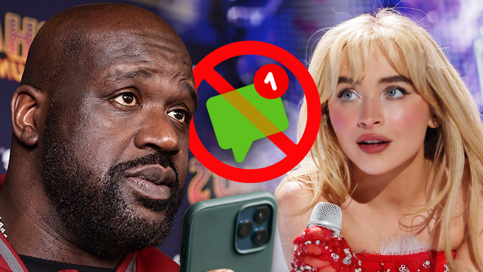 Shaquille O'Neal Denies Sending Sabrina Carpenter 'Horny' DMs, I Got Way More Game!