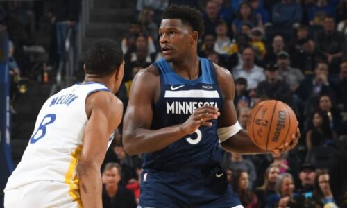 Timberwolves' Anthony Edwards to miss time with knee soreness