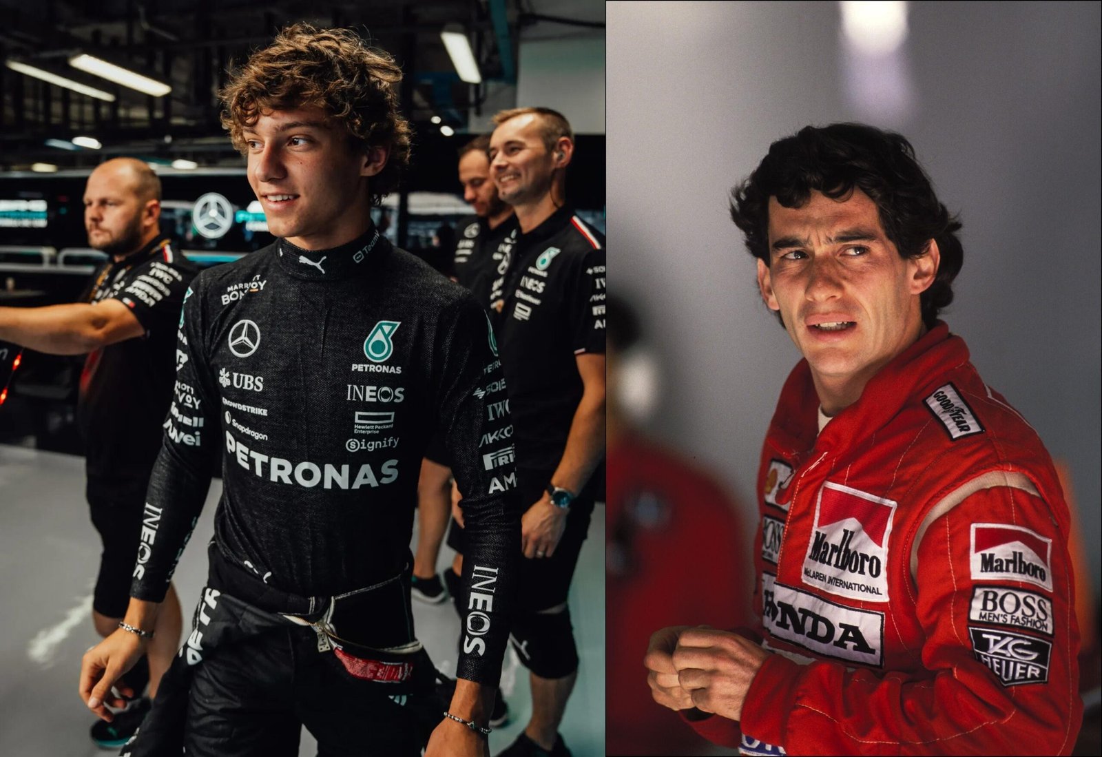 Torcedores apontam coincidências entre Antonelli e Senna
