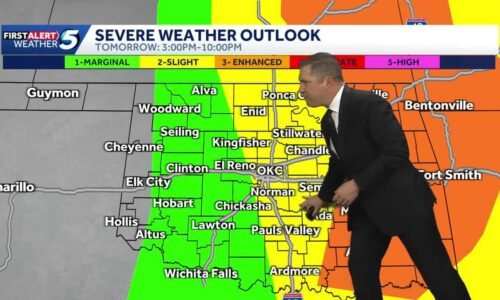 Tracking severe storms across Oklahoma