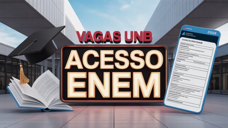 UNB Abre Centenas de Vagas em Cursos de Graduação Gratuitos Com Ingresso Sem Provas Com a Nota do ENEM!