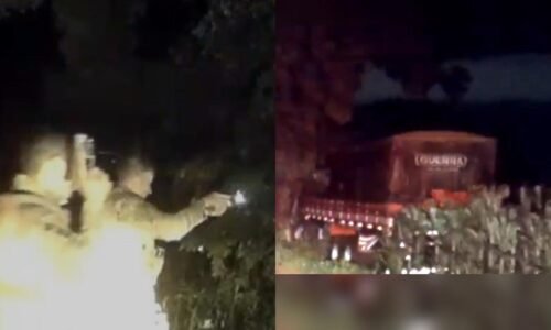 Vídeo mostra momento em que motorista pula do caminhão em movimento durante acompanhamento tático